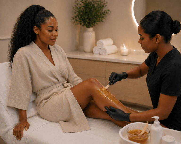Épilation jambes